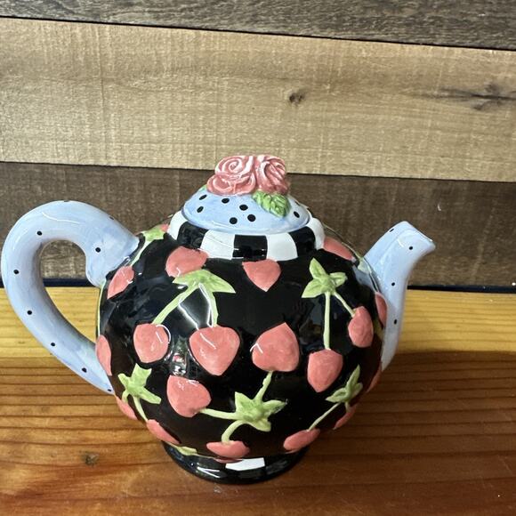 Teaberry Teapot In Box House Of Loyd - Picture 3 of 9